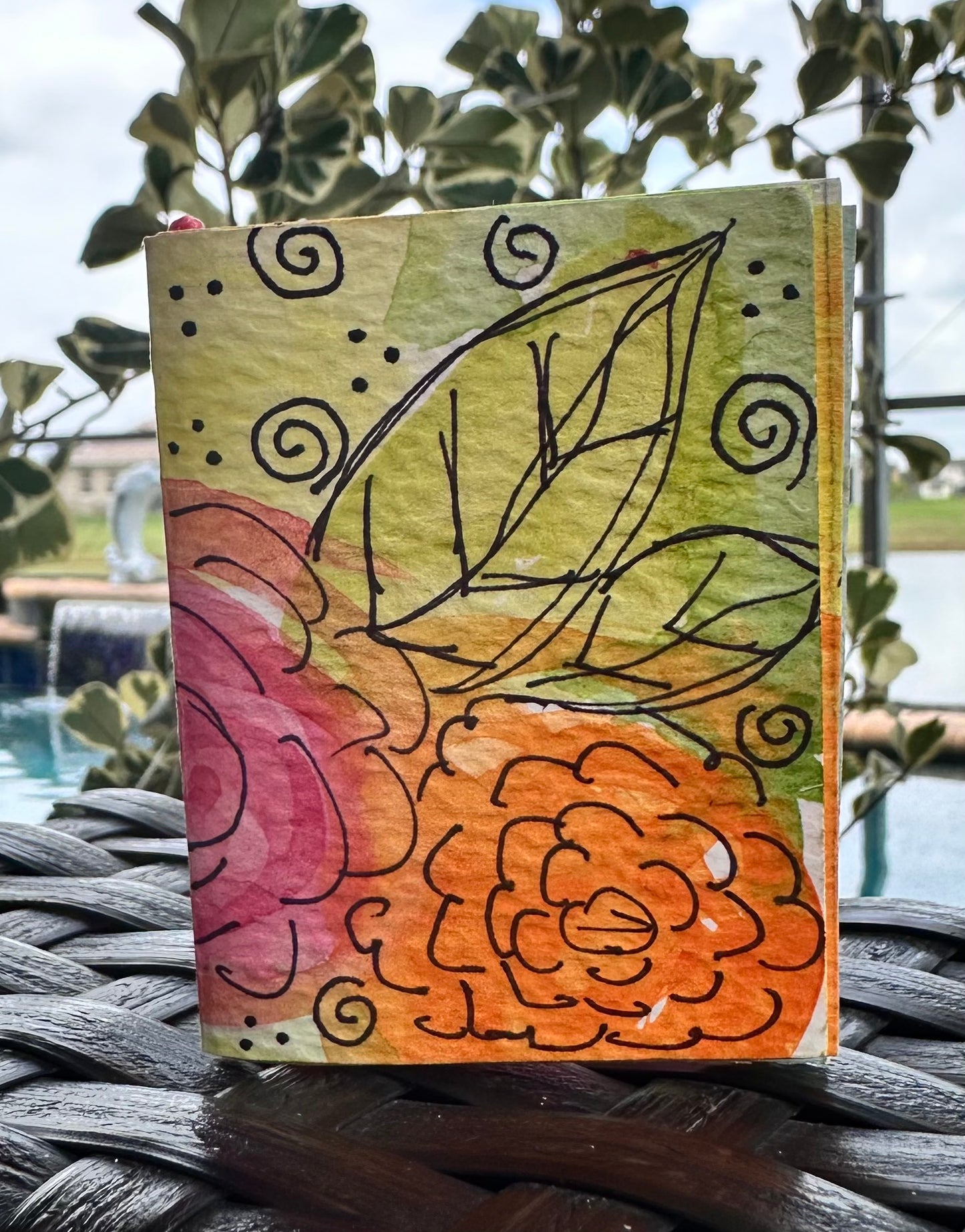 Pocket Wisdom Art Reading Journal