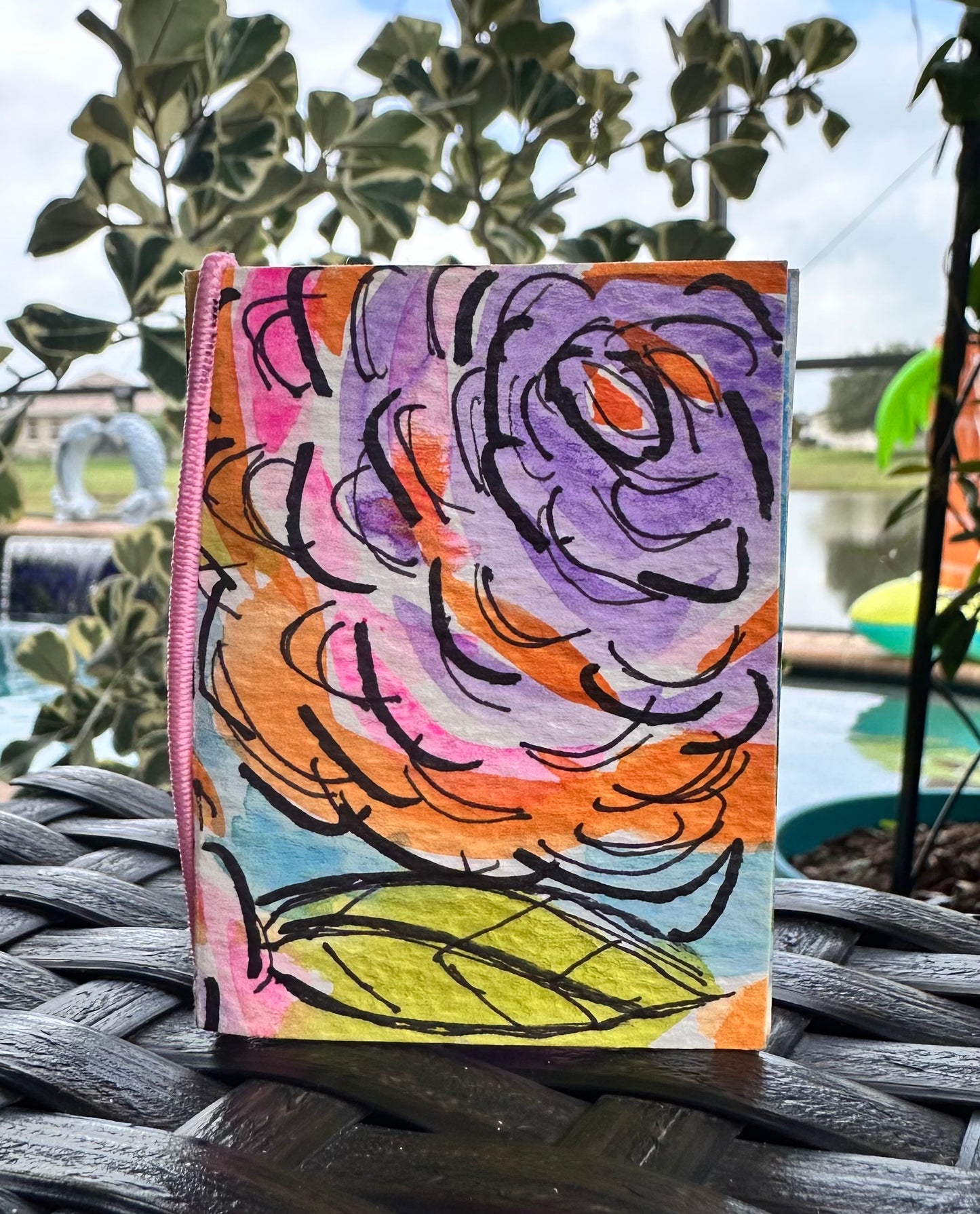 Pocket Wisdom Art Reading Journal